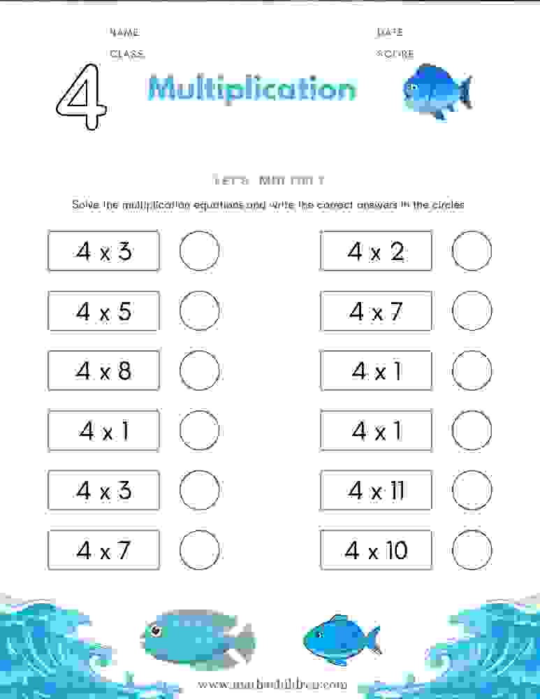 Download and practice multiplication by three